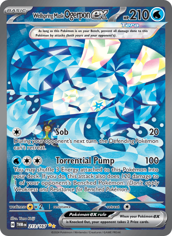 Wellspring Mask Ogerpon ex 213/167 — Twilight Masquerade