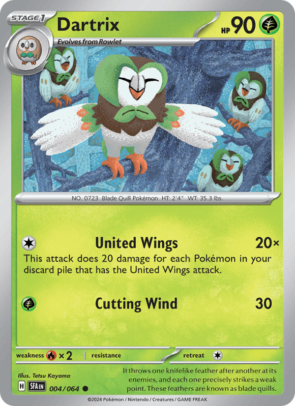 Dartrix 004/64 — Shrouded Fable
