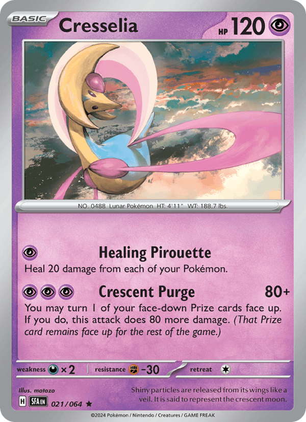 Cresselia 021/64 — Shrouded Fable