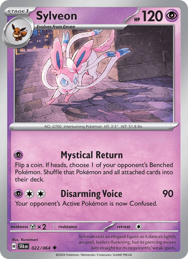 Sylveon 022/64 — Shrouded Fable