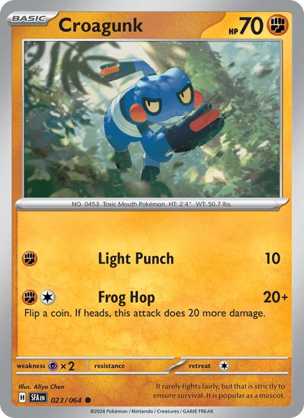 Croagunk 023/64 — Shrouded Fable