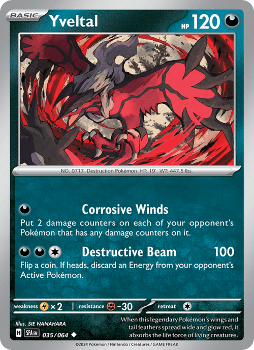 Yveltal 035/64 — Shrouded Fable