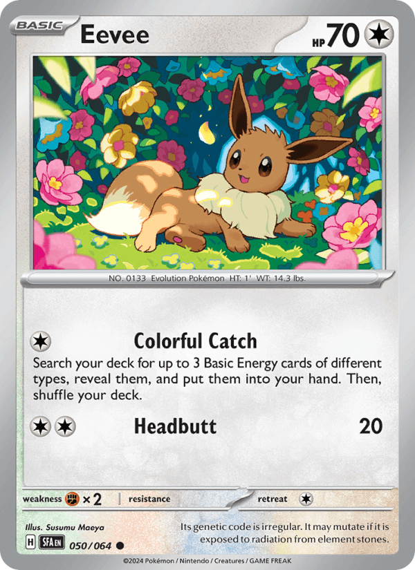 Eevee 050/64 — Shrouded Fable