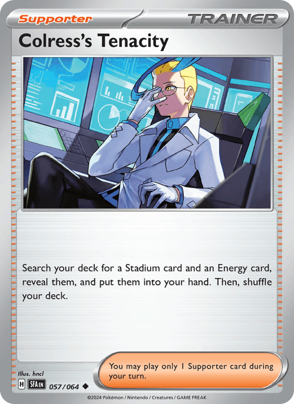 Colress's Tenacity 057/64 — Shrouded Fable