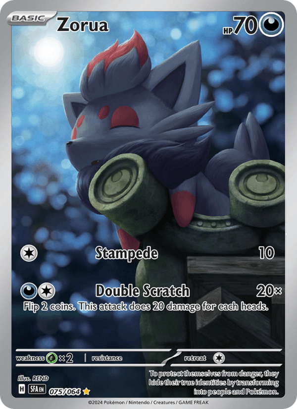Zorua 075/64 — Shrouded Fable