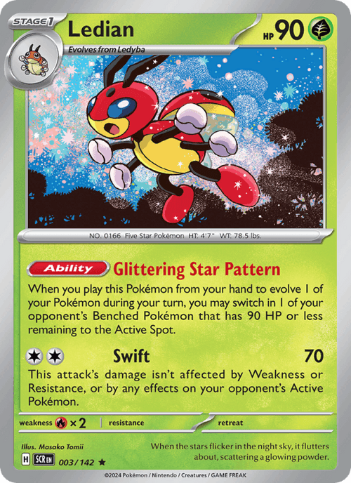 Ledian 003/142 — Stellar Crown