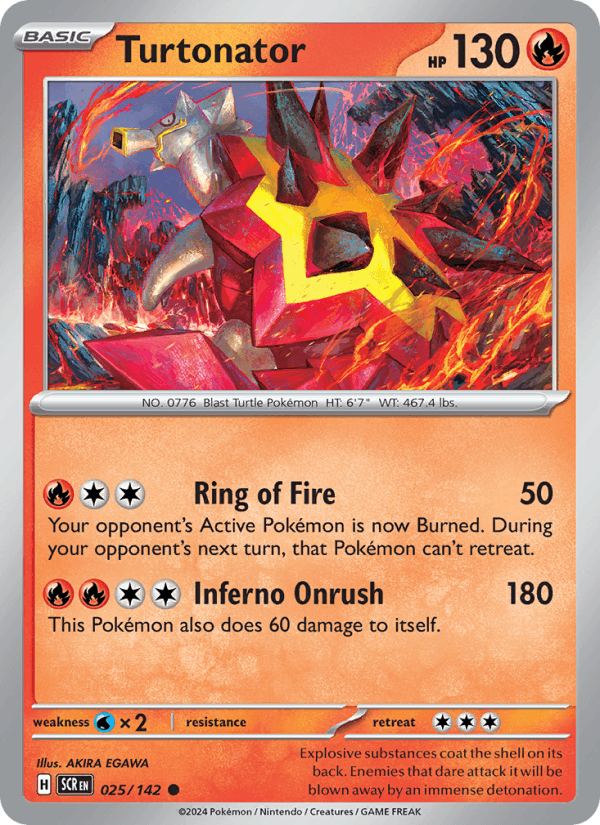Turtonator 025/142 — Stellar Crown