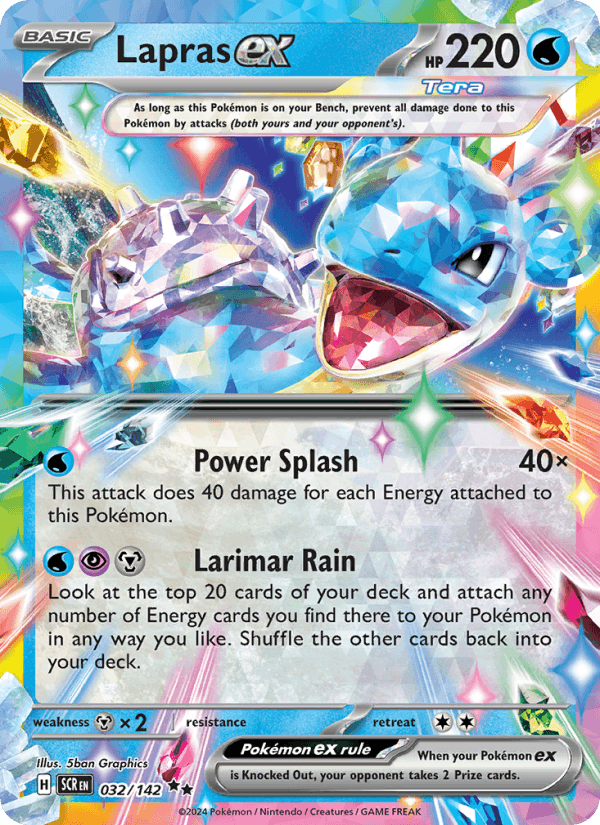 Lapras ex 032/142 — Stellar Crown