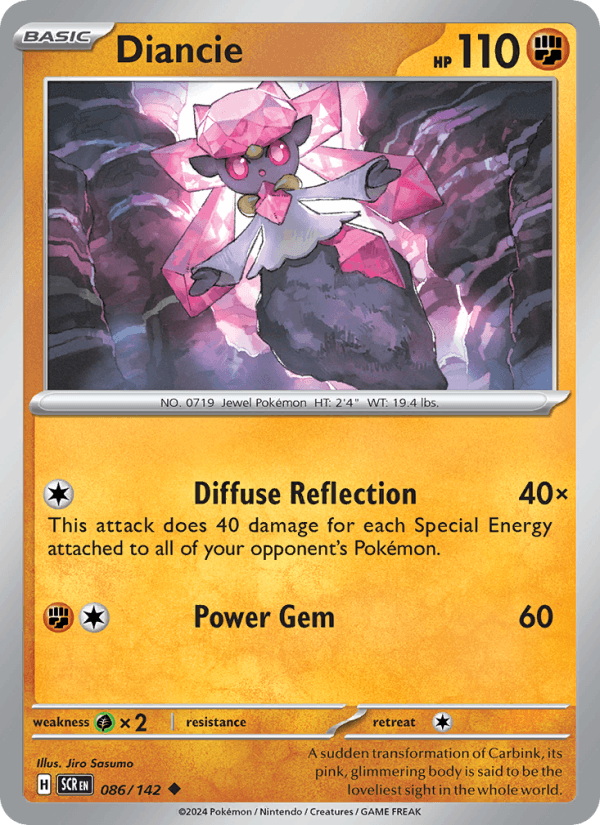 Diancie 086/142 — Stellar Crown