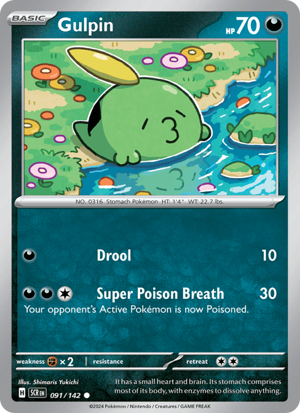 Gulpin 091/142 — Stellar Crown