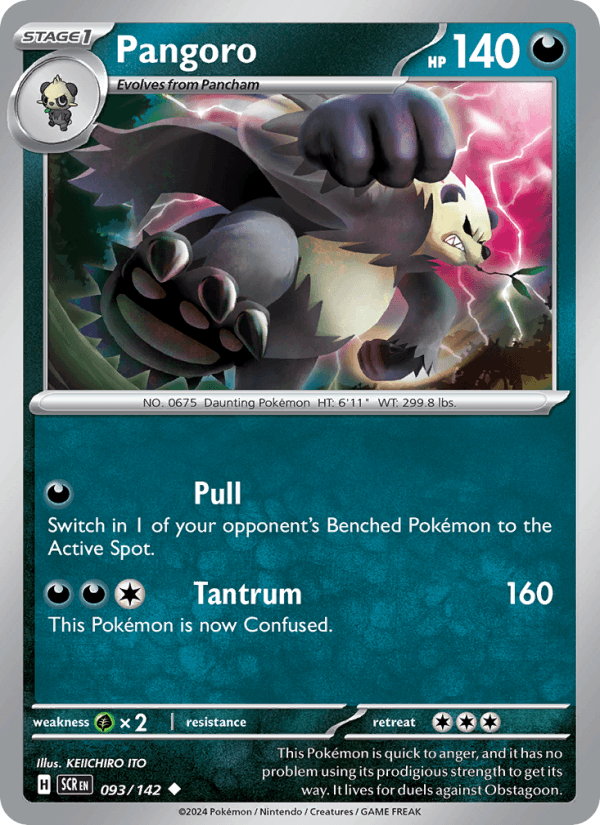 Pangoro 093/142 — Stellar Crown