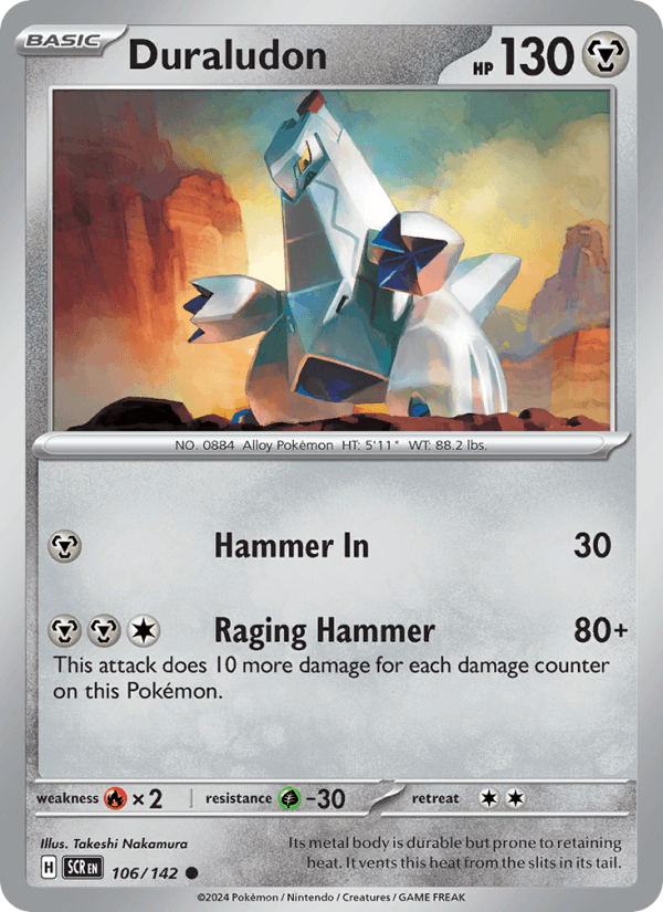 Duraludon 106/142 — Stellar Crown