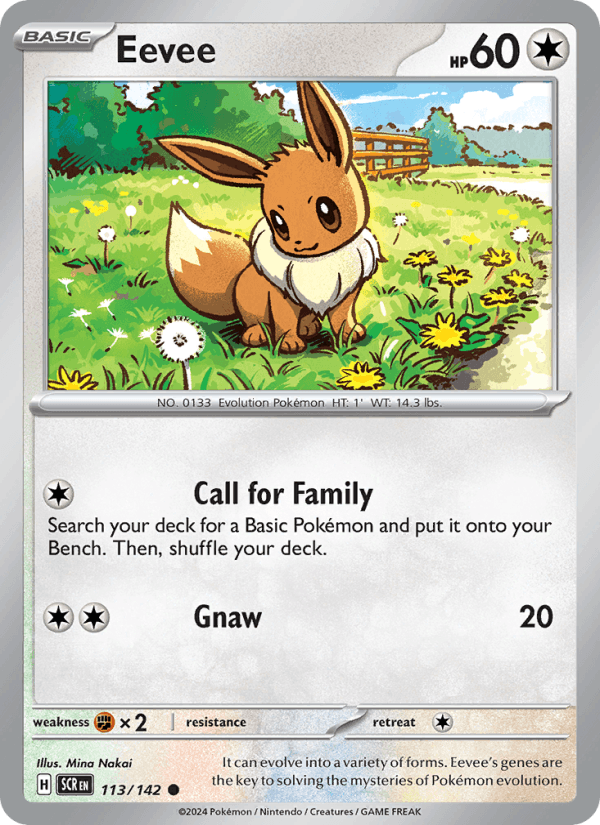 Eevee 113/142 — Stellar Crown