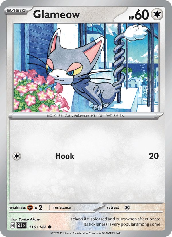 Glameow 116/142 — Stellar Crown