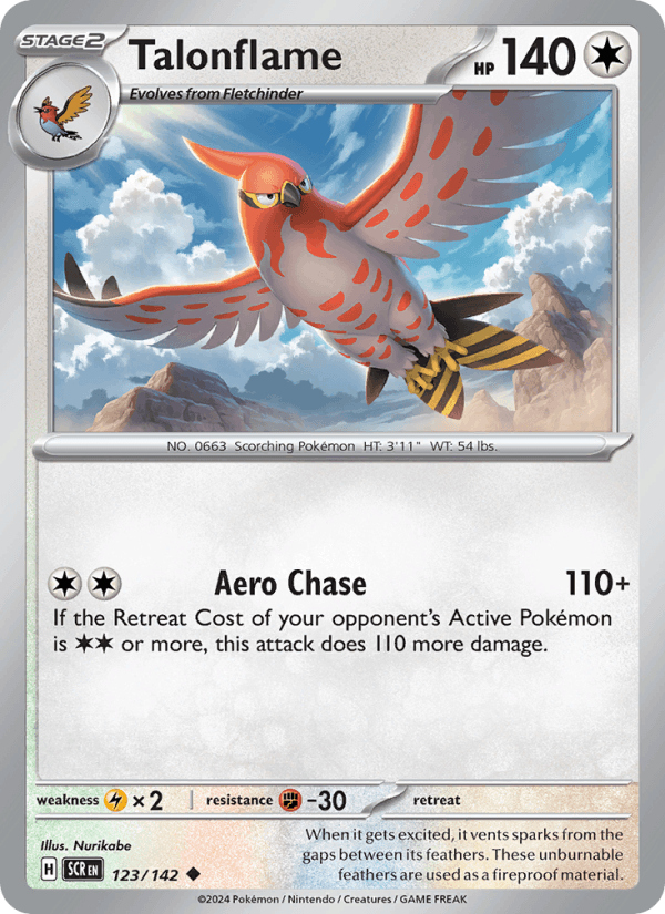 Talonflame 123/142 — Stellar Crown