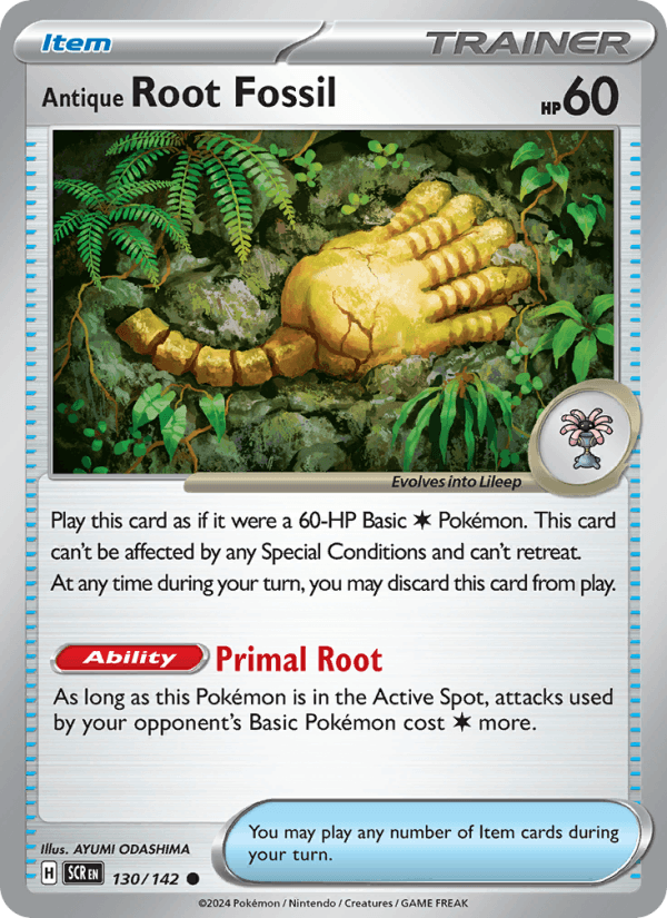 Antique Root Fossil 130/142 — Stellar Crown