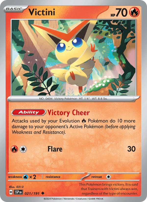 Victini 021/191 — Surging Sparks