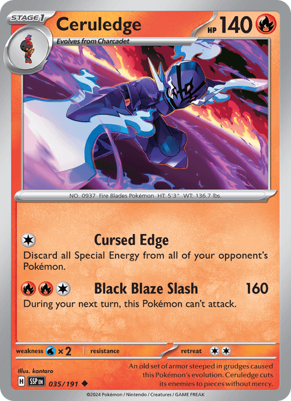 Ceruledge 035/191 — Surging Sparks