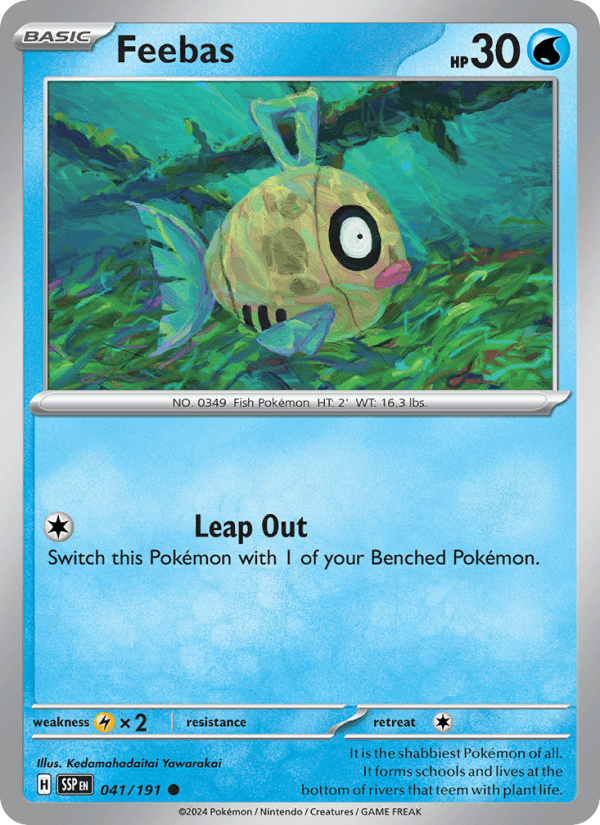 Feebas 041/191 — Surging Sparks