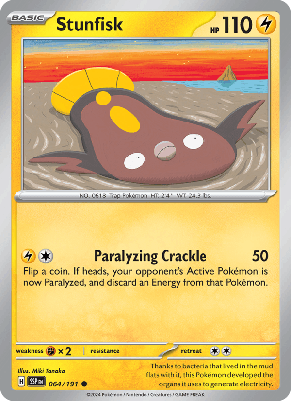 Stunfisk 064/191 — Surging Sparks