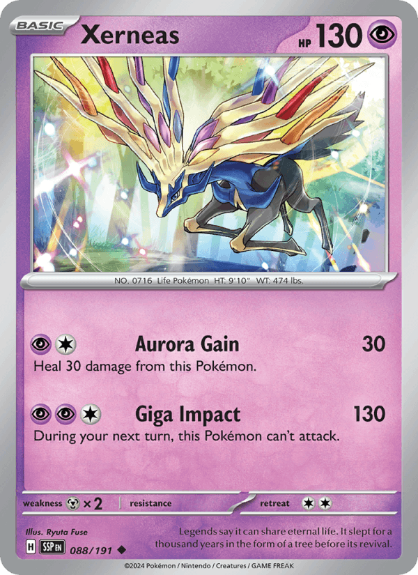 Xerneas 088/191 — Surging Sparks