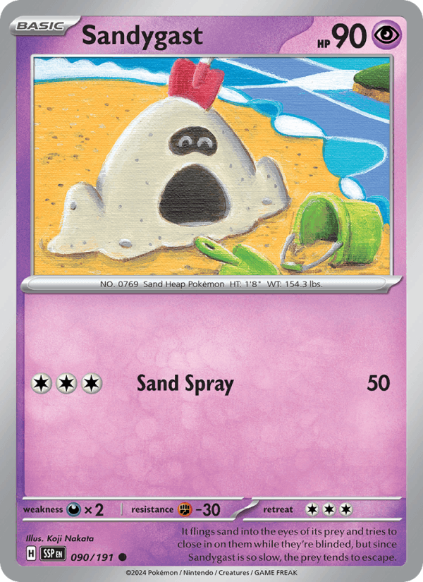 Sandygast 090/191 — Surging Sparks