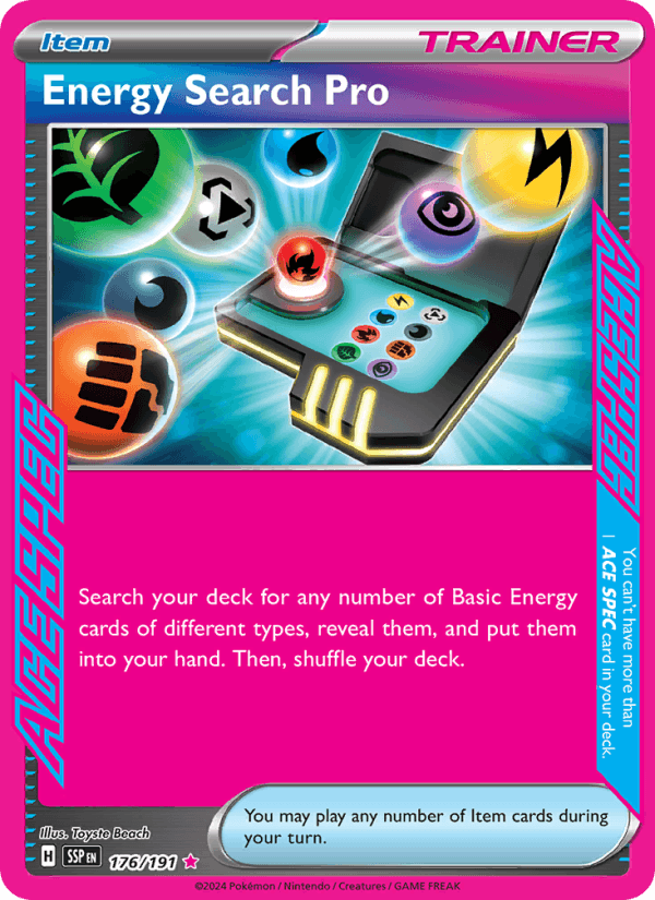 176/191 — Energy Search Pro — Surging Sparks