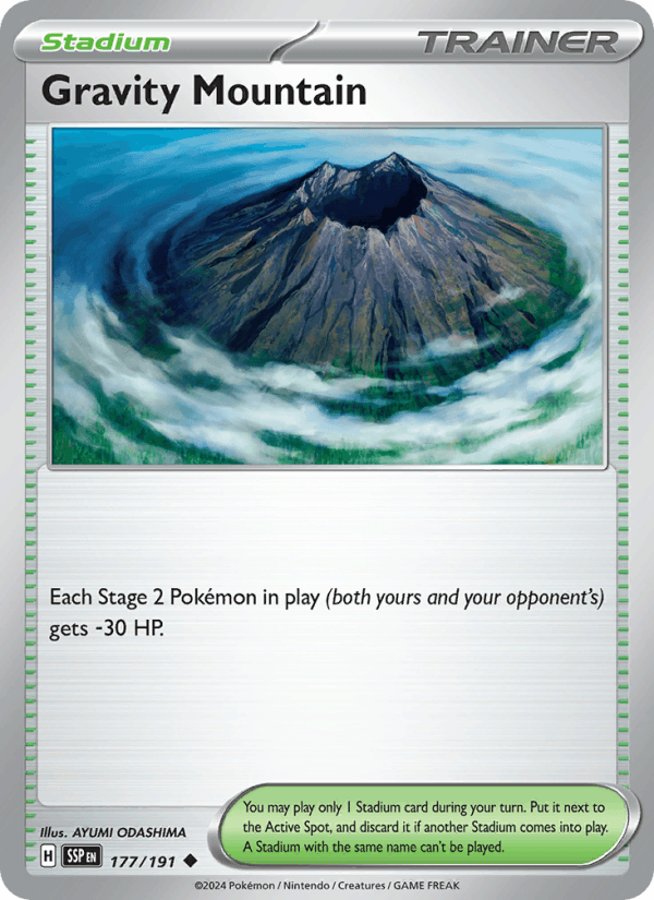 177/191 — Gravity Mountain — Surging Sparks