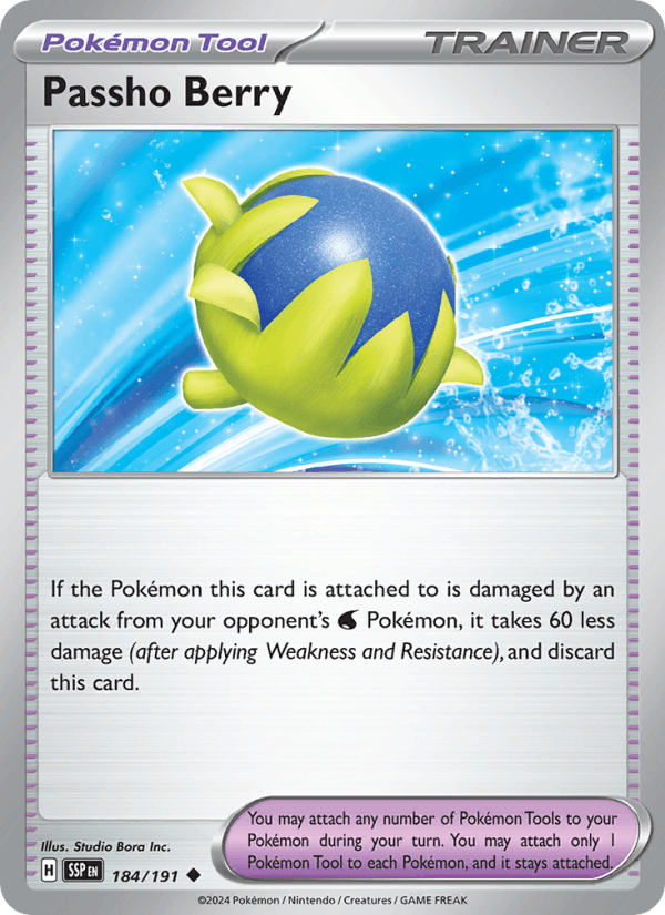 184/191 — Passho Berry — Surging Sparks