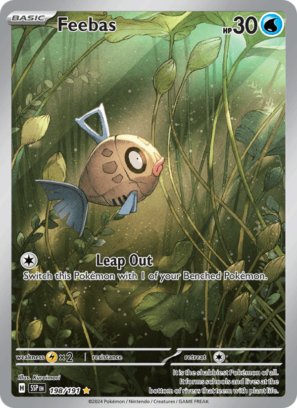 198/191 — Feebas — Surging Sparks