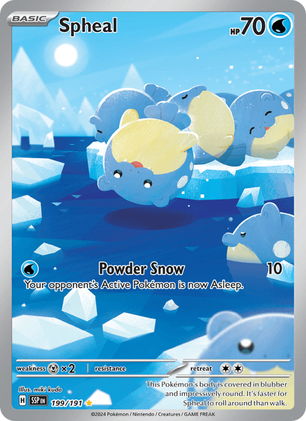 199/191 — Spheal — Surging Sparks