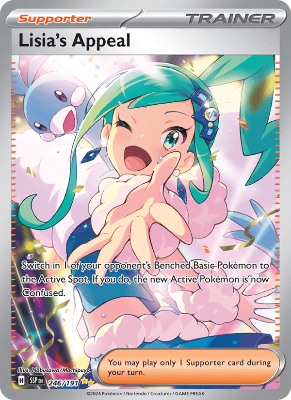 246/191 — Lisia's Appeal — Surging Sparks