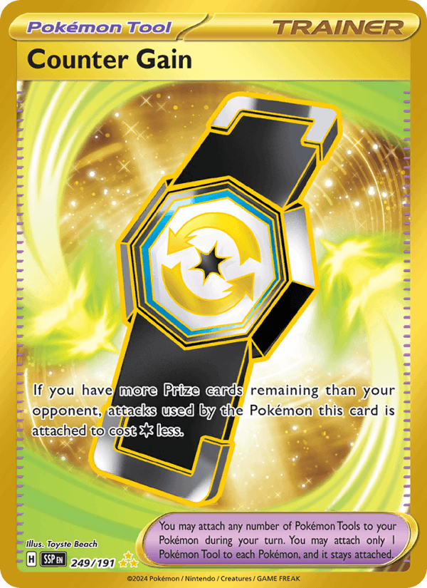 249/191 — Counter Gain — Surging Sparks