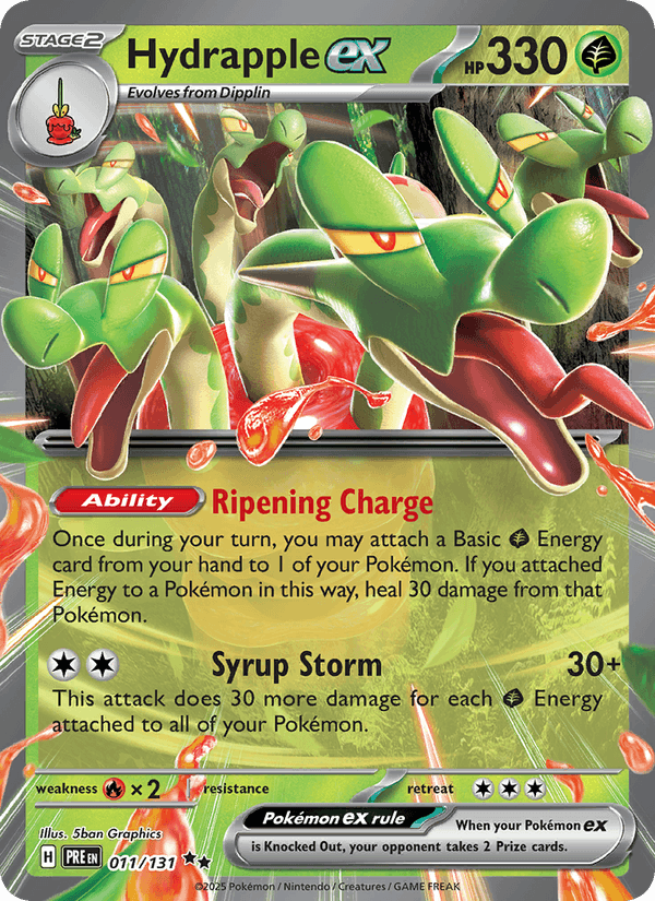 Hydrapple ex 011/131 — Prismatic Evolutions