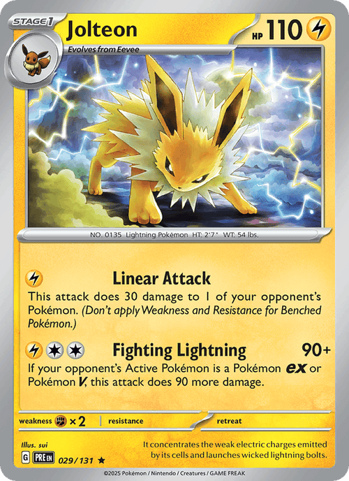 Jolteon 029/131 — Prismatic Evolutions