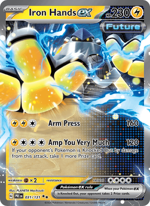 Iron Hands ex 031/131 — Prismatic Evolutions