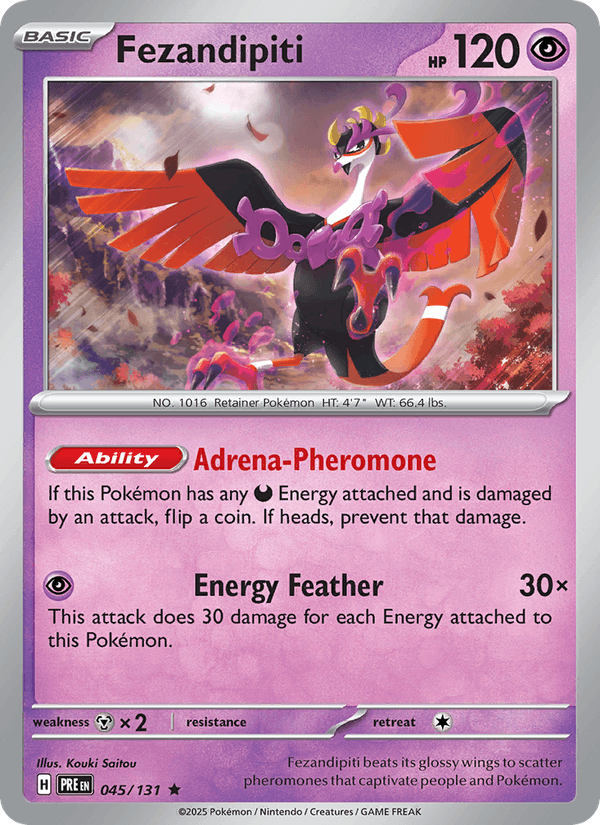 Fezandipiti 045/131 — Prismatic Evolutions
