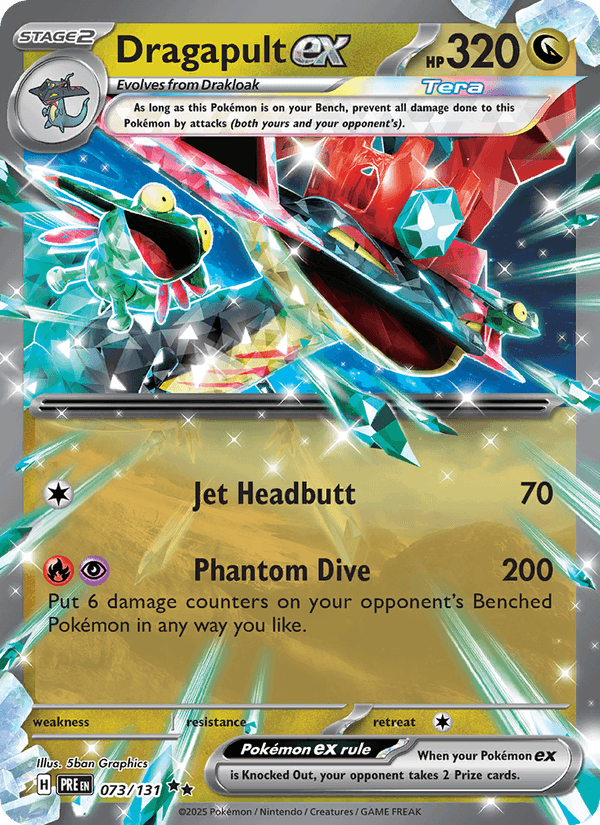Dragapult ex 073/131 — Prismatic Evolutions