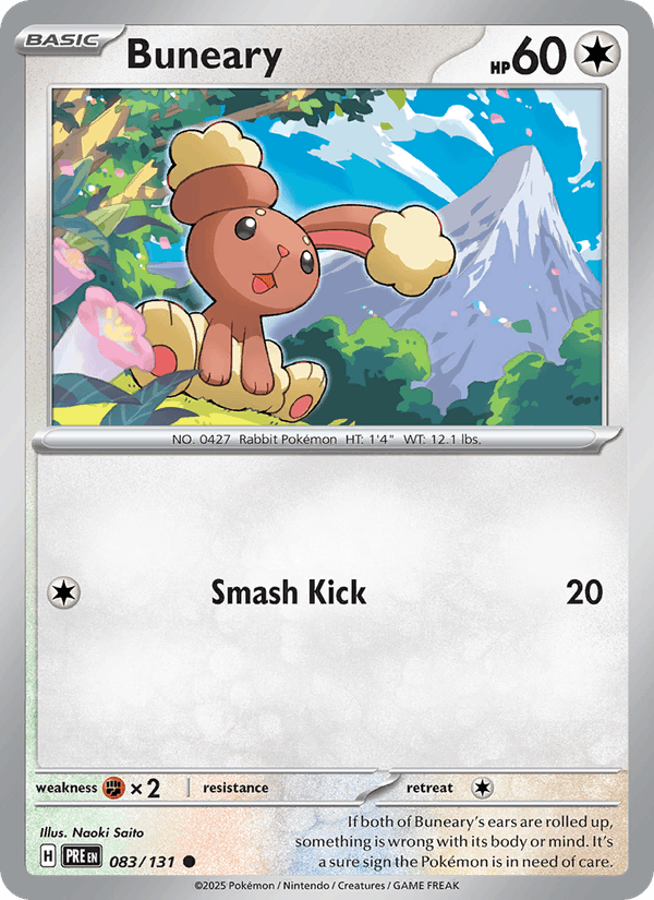 Buneary 083/131 — Prismatic Evolutions