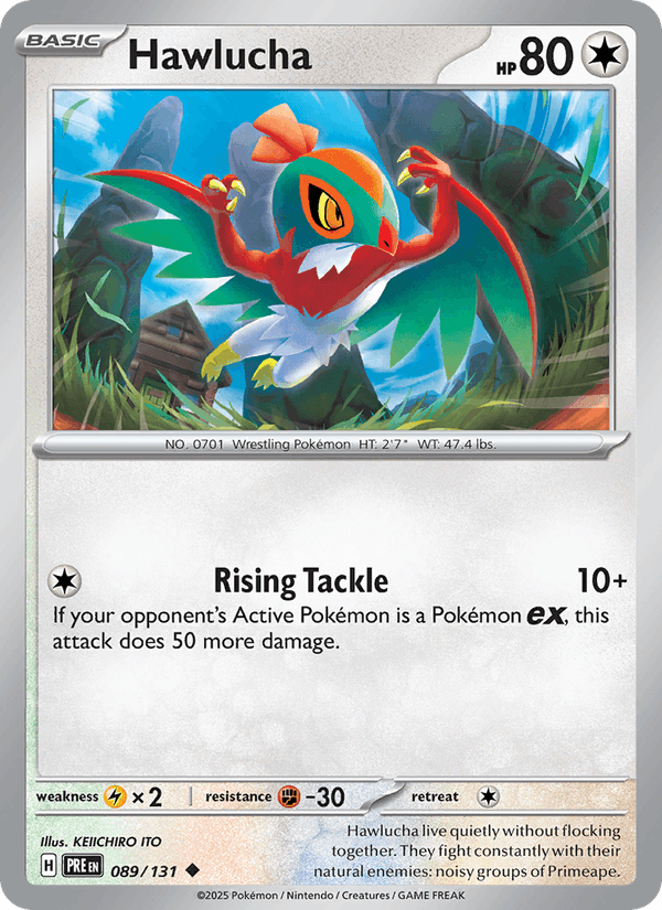 Hawlucha 089/131 — Prismatic Evolutions