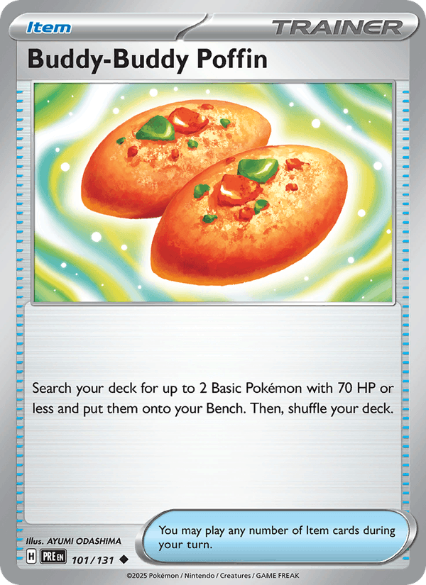 Buddy-Buddy Poffin 101/131 — Prismatic Evolutions