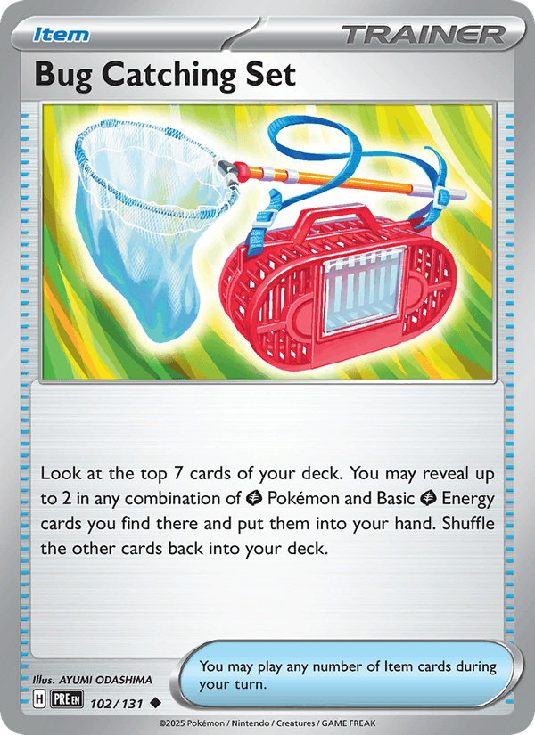 Bug Catching Set 102/131 — Prismatic Evolutions