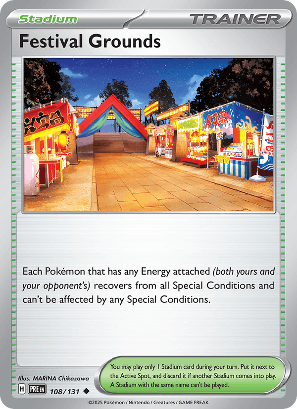 Festival Grounds 108/131 — Prismatic Evolutions