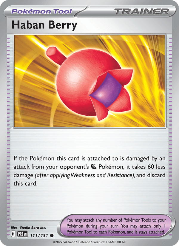 Haban Berry 111/131 — Prismatic Evolutions