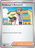 Professor's Research 122/131 — Prismatic Evolutions