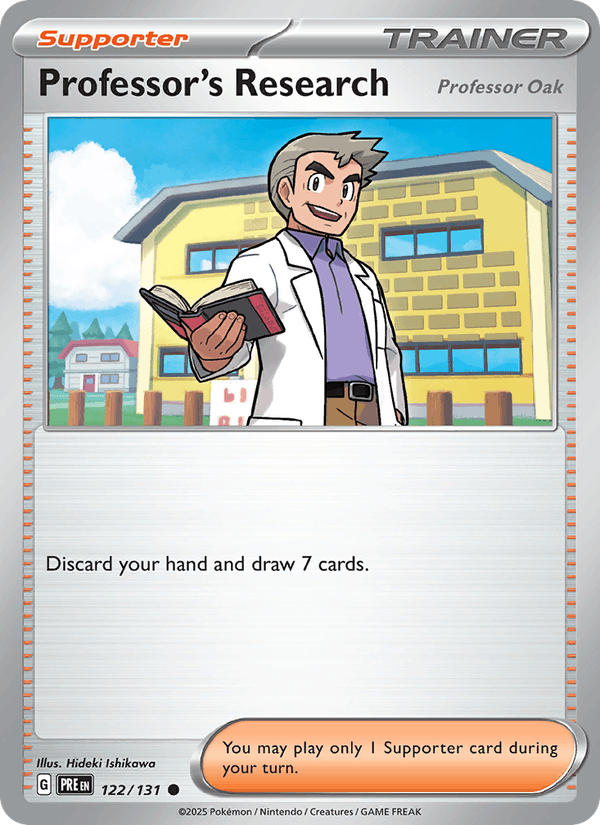 Professor's Research 122/131 — Prismatic Evolutions