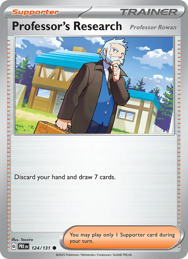 Professor's Research 124/131 — Prismatic Evolutions