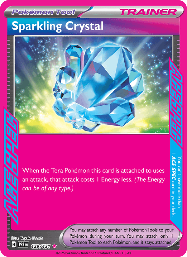 Sparkling Crystal 129/131 — Prismatic Evolutions