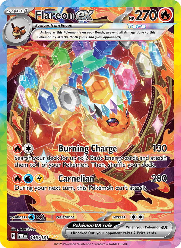 Flareon ex 146/131 — Prismatic Evolutions