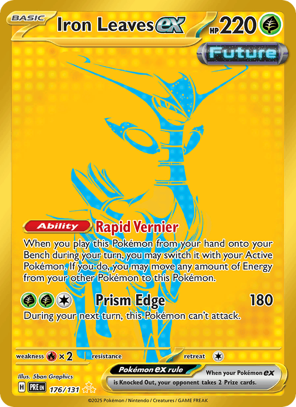 Iron Leaves ex 176/131 — Prismatic Evolutions